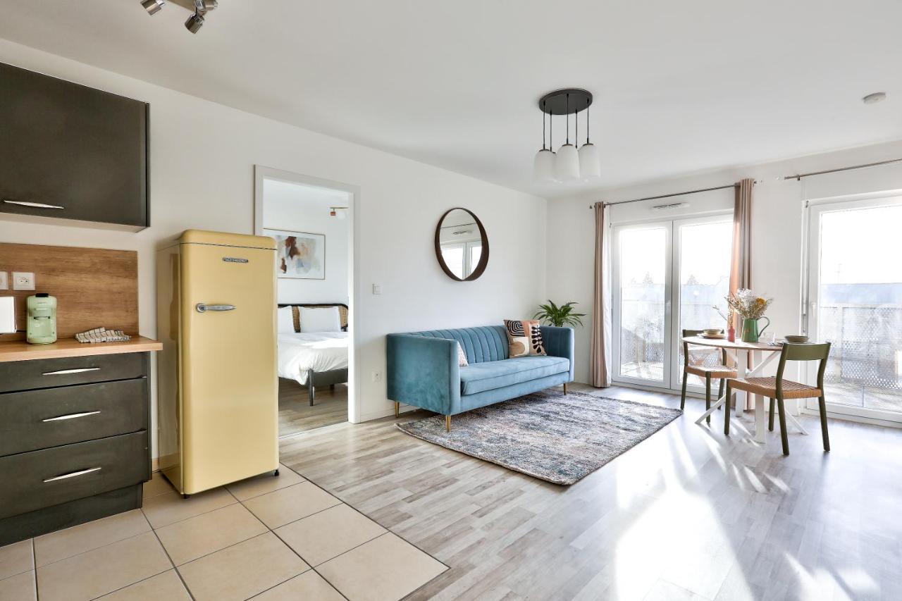 Charmant Appartement Neudorf Ouest Strasbourg Kültér fotó